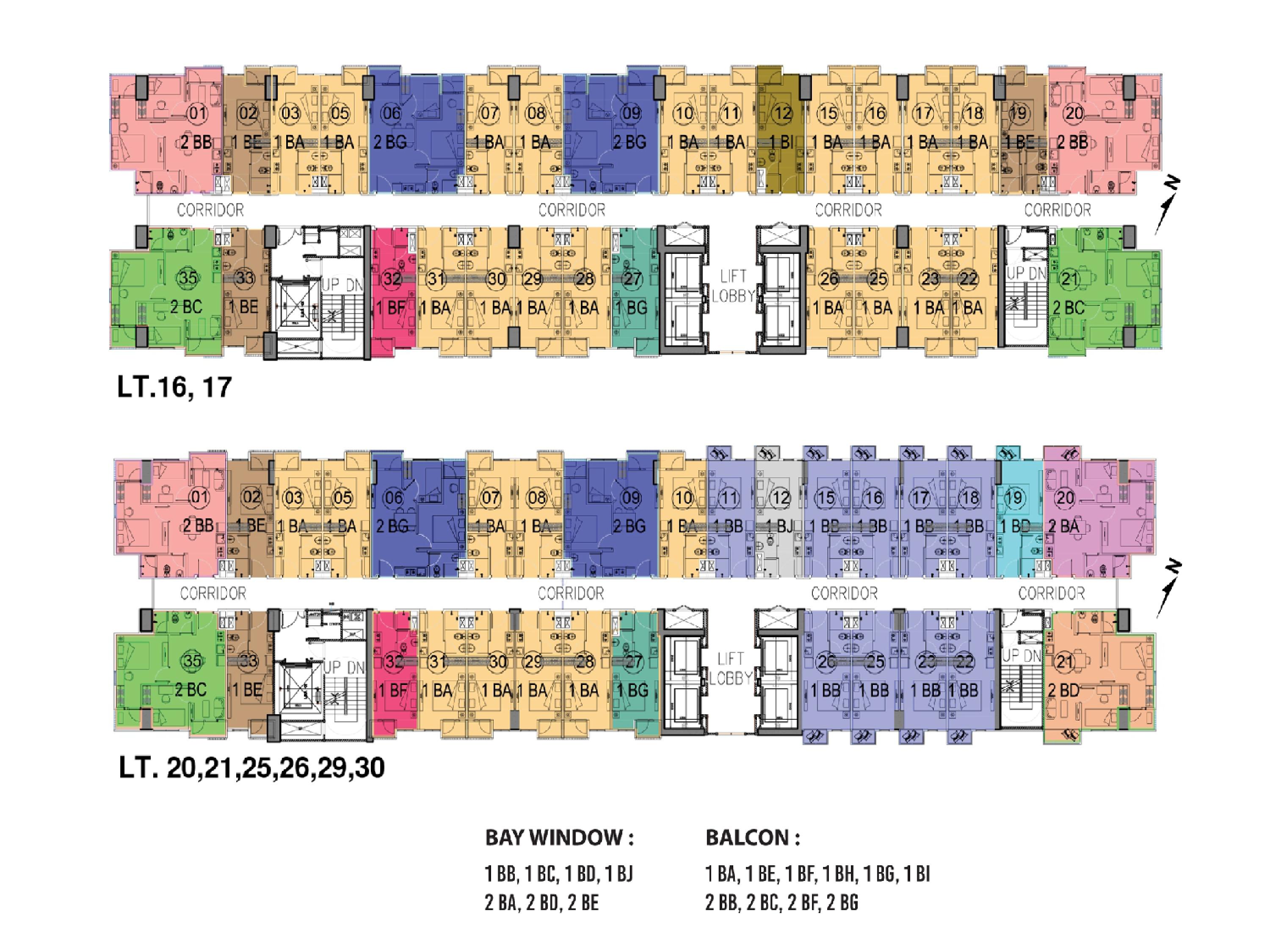 Pakuwon Residences Bekasi Amor Tower Building Section